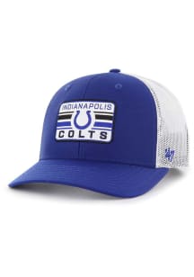 47 Indianapolis Colts Strap Drifter Trucker Adjustable Hat - Blue