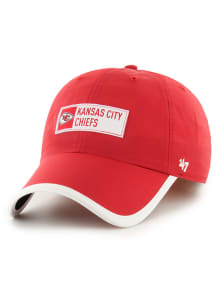 47 Kansas City Chiefs Member Clean Up Adjustable Hat - Red