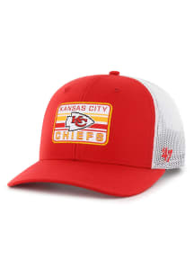 47 Kansas City Chiefs Strap Drifter Trucker Adjustable Hat - Red