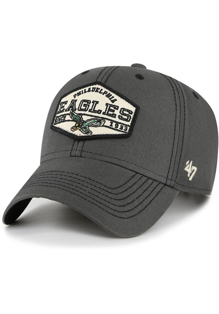 '47 Men's Philadelphia Eagles Arcadia Charcoal MVP Adjustable Hat