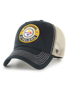 47 Pittsburgh Steelers Notch Clean Up Adjustable Hat - Black
