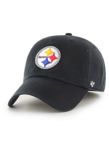 47 Pittsburgh Steelers Mens Black Classic Franchise Fitted Hat