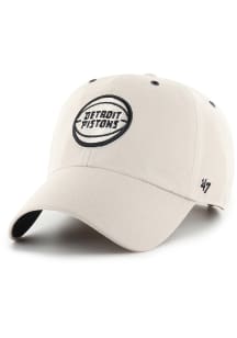 47 Detroit Pistons Lunar Clean Up Adjustable Hat - White