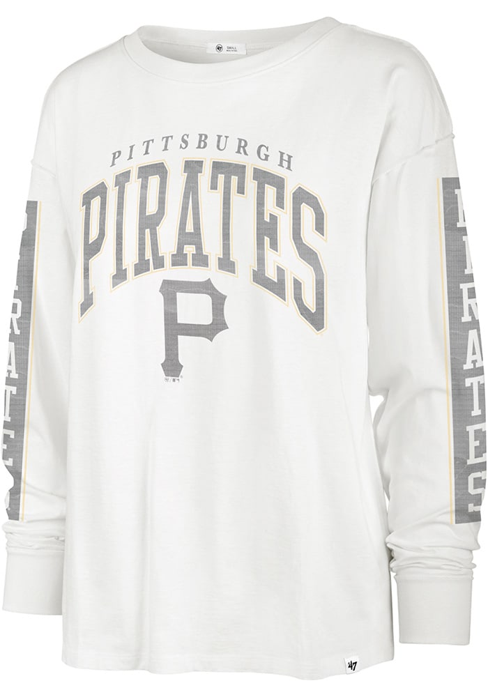 47 Brand / Women's Pittsburgh Pirates Gray Parkway Long Sleeve T-Shirt