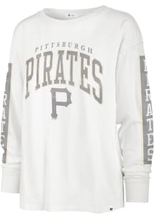 47 Pittsburgh Pirates Womens White Statement LS Tee