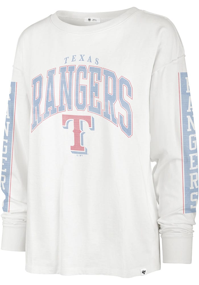 47 Texas Rangers Light Blue Two Peat Club Short Sleeve T Shirt