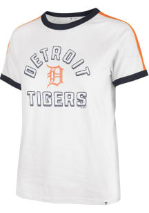 47 Detroit Tigers Womens White Sweet Heat Short Sleeve T-Shirt