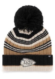 47 Kansas City Chiefs Tan Barista Cuff Knit Womens Knit Hat