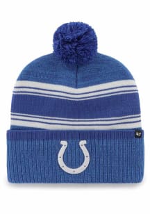 47 Indianapolis Colts Blue Fadeout Cuff Mens Knit Hat