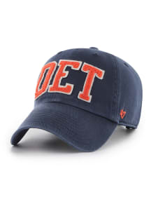 47 Detroit Tigers Hand Off Clean Up Adjustable Hat - Navy Blue