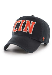 47 Cincinnati Bengals Hand Off Clean Up Adjustable Hat - Black