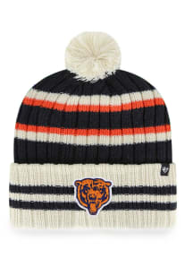 47 Chicago Bears Navy Blue No Huddle Cuff Mens Knit Hat