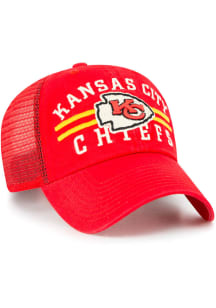 47 Kansas City Chiefs Highpoint Clean Up Adjustable Hat - Red
