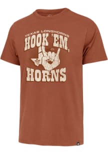 47 Texas Longhorns Burnt Orange Regional Franklin Short Sleeve Fashion T Shirt