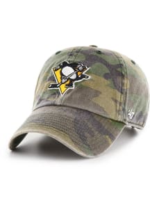 47 Pittsburgh Penguins Clean Up Adjustable Hat - Green