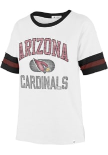 47 Arizona Cardinals Womens White Game Play Short Sleeve T-Shirt