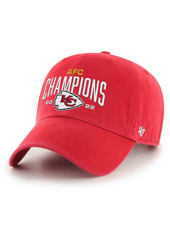 Women's '47 White Kansas City Chiefs Super Bowl LVII Champions Clean Up  Adjustable Hat