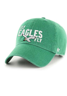 47 Philadelphia Eagles Region Clean Up Adjustable Hat - Kelly Green