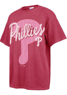 47 Philadelphia Phillies Womens Pink Dopamine Short Sleeve T-Shirt