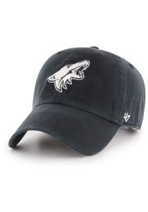 47 Arizona Coyotes Tonal Logo Clean Up Adjustable Hat - Black