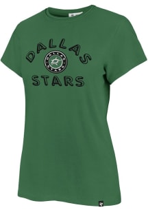 47 Dallas Stars Womens Kelly Green Frankie Short Sleeve T-Shirt