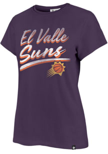 47 Phoenix Suns Womens Purple Frankie Short Sleeve T-Shirt