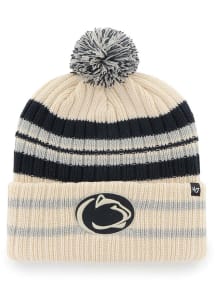 Penn State Nittany Lions 47 Hone Cuff Knit Mens Knit Hat - White