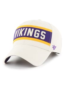 47 Minnesota Vikings Crossroad MVP Adjustable Hat - White