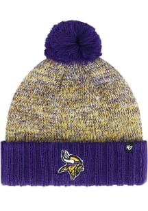47 Minnesota Vikings Yellow Interference Cuff Knit Youth Knit Hat
