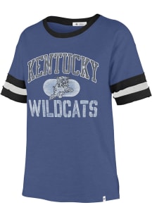 47 Kentucky Wildcats Womens Blue Dani Short Sleeve T-Shirt
