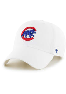 47 Chicago Cubs Clean Up Adjustable Hat - White