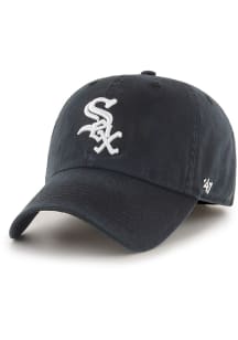 47 Chicago White Sox Mens Black Classic Franchise Fitted Hat