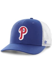 47 Philadelphia Phillies Cooperstown 1946 Logo Adjustable Hat - Blue