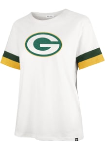 47 Green Bay Packers Womens White Premier Short Sleeve T-Shirt