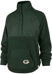 47 Green Bay Packers Womens Green Vail 1/4 Zip Pullover