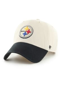 47 Pittsburgh Steelers Clean Up Adjustable Hat - White