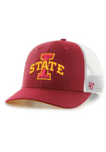 47 Iowa State Cyclones Red Razor Red Trucker Youth Adjustable Hat