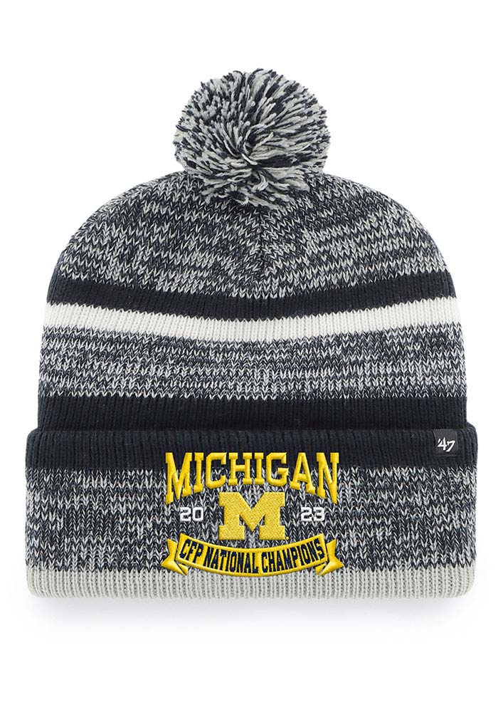 Women's Concepts Sport Navy Michigan Wolverines Dormer Knit