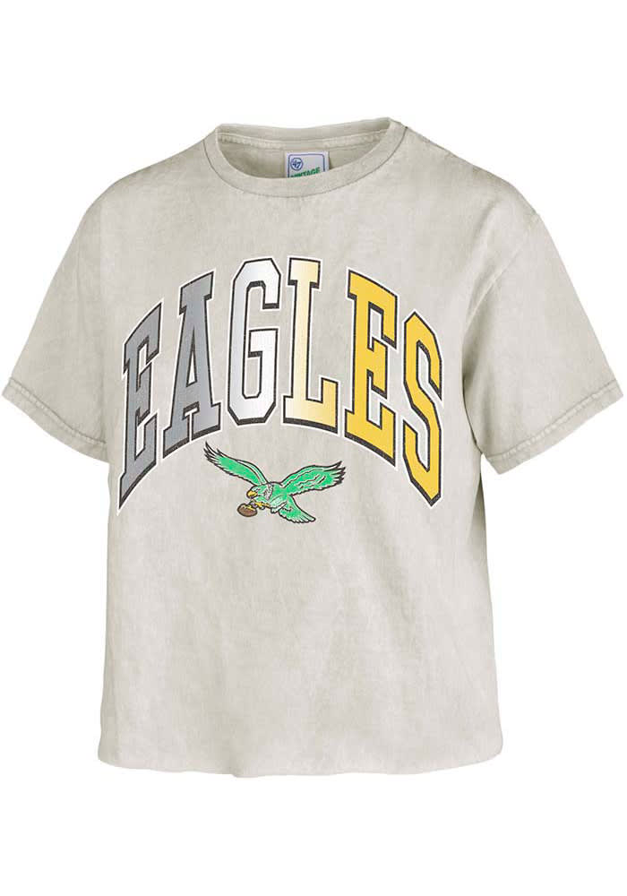 New Era / Women's Philadelphia Eagles Mineral Green Plus Size T-Shirt