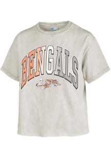 47 Cincinnati Bengals Womens White Mineral Short Sleeve T-Shirt