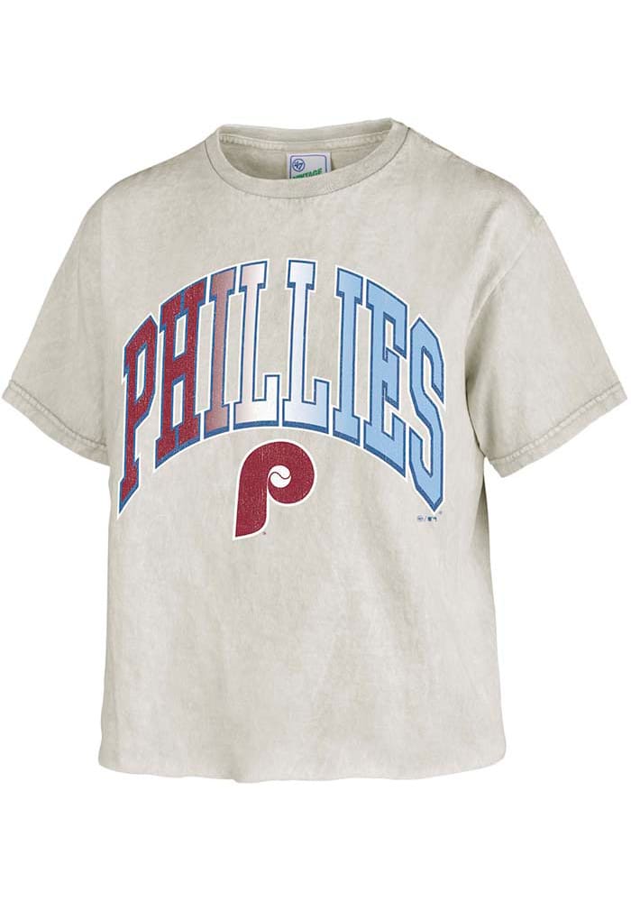 Philadelphia Phillies Womens Mineral T-Shirt - Grey