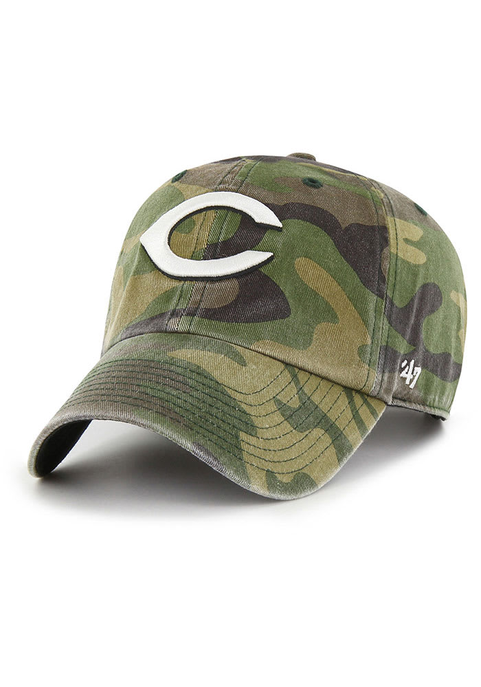 47 Cincinnati Reds CAMO Clean Up Iconic Adjustable Hat 48013661
