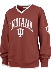 47 Indiana Hoosiers Womens Crimson Daze Crew Sweatshirt