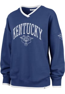 47 Kentucky Wildcats Womens Blue Daze Crew Sweatshirt