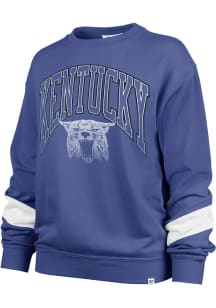 47 Kentucky Wildcats Womens Blue Nova Crew Sweatshirt