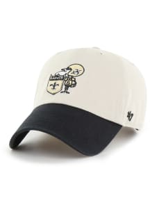 47 New Orleans Saints Clean Up Sidestep Adjustable Hat - White