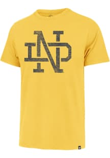 47 Notre Dame Fighting Irish Gold Premier Franklin Short Sleeve Fashion T Shirt