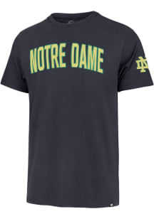 47 Notre Dame Fighting Irish Blue Franklin Fieldhouse Short Sleeve Fashion T Shirt