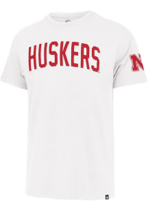 47 Nebraska Cornhuskers White Franklin Fieldhouse Short Sleeve Fashion T Shirt