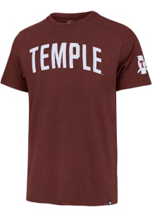 47 Temple Owls Red Franklin Fieldhouse Short Sleeve Fashion T Shirt